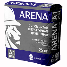 Цементная штукатурка ARENA A1 Gris
